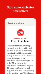 The Economist - World News screenshot