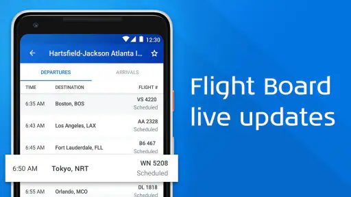 The Flight Tracker screenshot