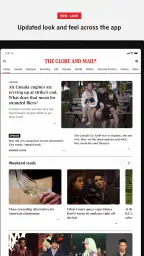 The Globe and Mail screenshot