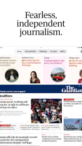 The Guardian - US & World News screenshot