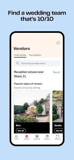 The Knot Wedding Planner screenshot
