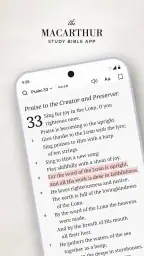 The MacArthur Study Bible screenshot
