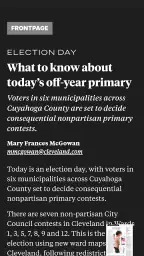 The Plain Dealer screenshot
