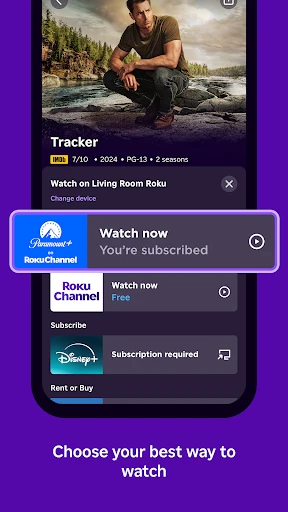 The Roku App (Official) screenshot