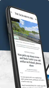 Sacramento Bee Newspaper screenshot