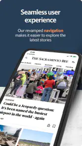 Sacramento Bee Newspaper screenshot