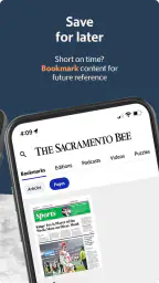 Sacramento Bee Newspaper screenshot