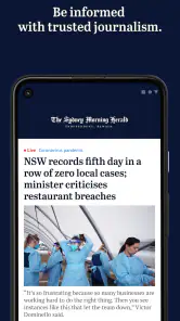 The Sydney Morning Herald screenshot