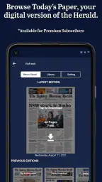 The Sydney Morning Herald screenshot