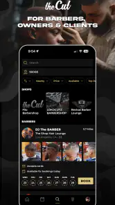 theCut: Find & Book Barbers screenshot