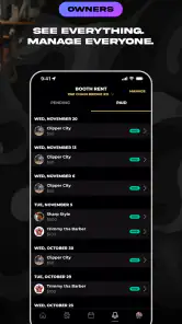 theCut: Find & Book Barbers screenshot