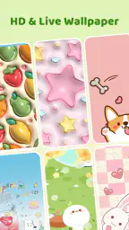 Theme - Wallpaper, Keyboard screenshot