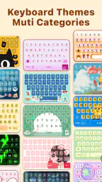 Theme - Wallpaper, Keyboard screenshot