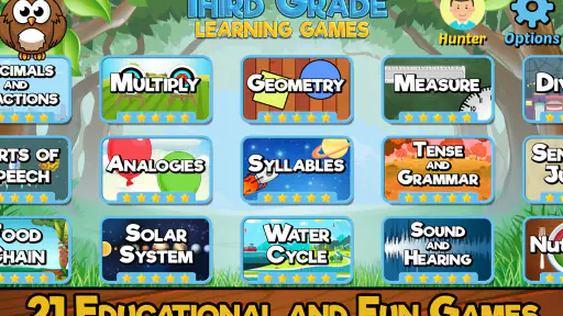 Third Grade Learning Games screenshot