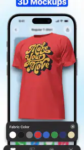 ThreadCam: 3D Clothing Mockups screenshot