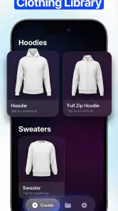 ThreadCam: 3D Clothing Mockups screenshot