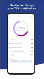 Thrift Savings Plan screenshot