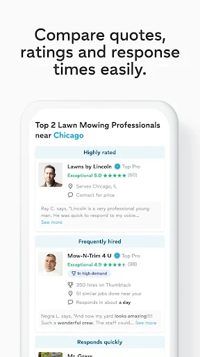 Thumbtack: Hire Service Pros screenshot