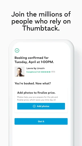 Thumbtack: Hire Service Pros screenshot
