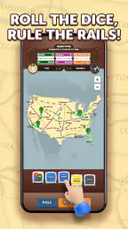 Ticket to Dice - Trains Tracks screenshot