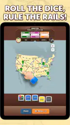Ticket to Dice - Trains Tracks screenshot