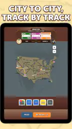 Ticket to Dice - Trains Tracks screenshot
