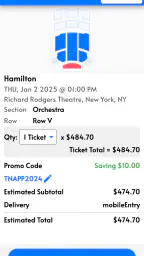 TicketNetwork screenshot