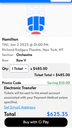 TicketNetwork screenshot