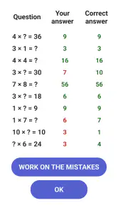 Times Tables - Multiplication screenshot