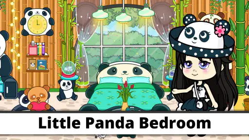 Tizi Panda House Design Games screenshot