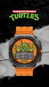 TMNT - Cowabunga SE Watch Face screenshot