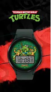 TMNT - Cowabunga SE Watch Face screenshot