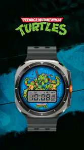 TMNT - Cowabunga SE Watch Face screenshot