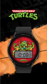 TMNT - Cowabunga SE Watch Face screenshot