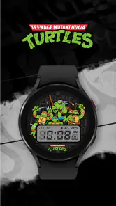 TMNT - Cowabunga SE Watch Face screenshot
