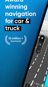 TomTom GO Expert: Truck GPS screenshot