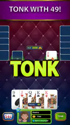 Tonk Star Classic Card Game screenshot