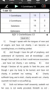 Touch Bible (KJV + Strong's) screenshot