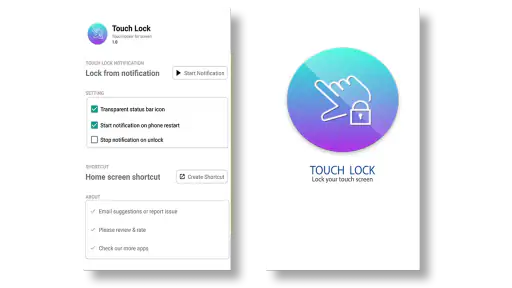 Touch Lock : Lock touch screen screenshot