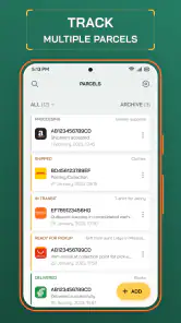 Track Me Fast Package Tracker screenshot