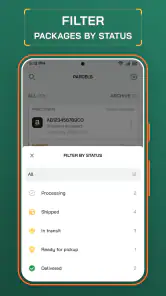 Track Me Fast Package Tracker screenshot