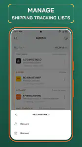 Track Me Fast Package Tracker screenshot