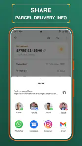 Track Me Fast Package Tracker screenshot
