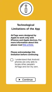 Tracker Detect: AirTag Scanner screenshot
