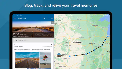 TrackMyTour screenshot