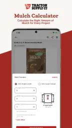 Tractor Supply Company screenshot