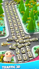 Traffic 3D Parking: Escape Jam screenshot