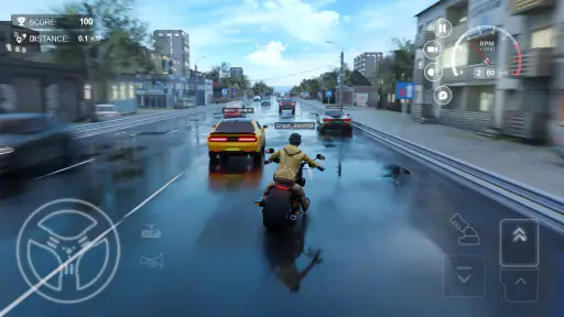Traffic Racer Russian Village screenshot