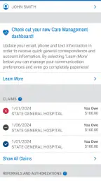 TRICARE East screenshot