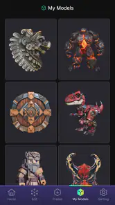 Tripo - AI 3D Model Generator screenshot